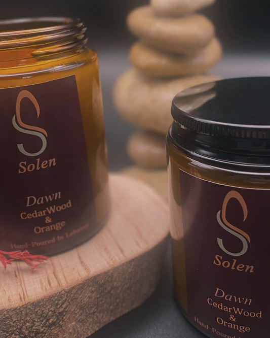 Dawn - Cedarwood & Orange Candle (120 ml)