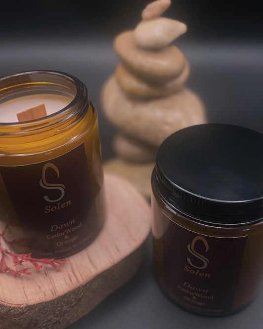 Dawn - Cedarwood & Orange Candle (120 ml)